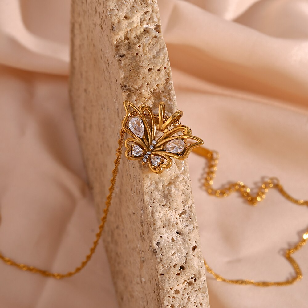 Aldana Butterfly Necklace